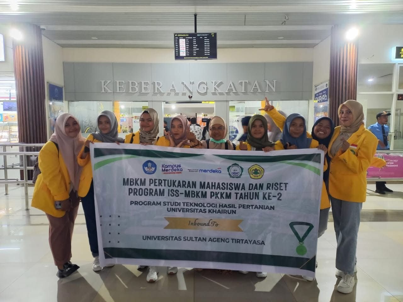 Implementasi Program ISS-MBKM PKKM: Pertukaran Mahasiswa THP Unkhair di Universitas Sultan Ageng Tirtayasa