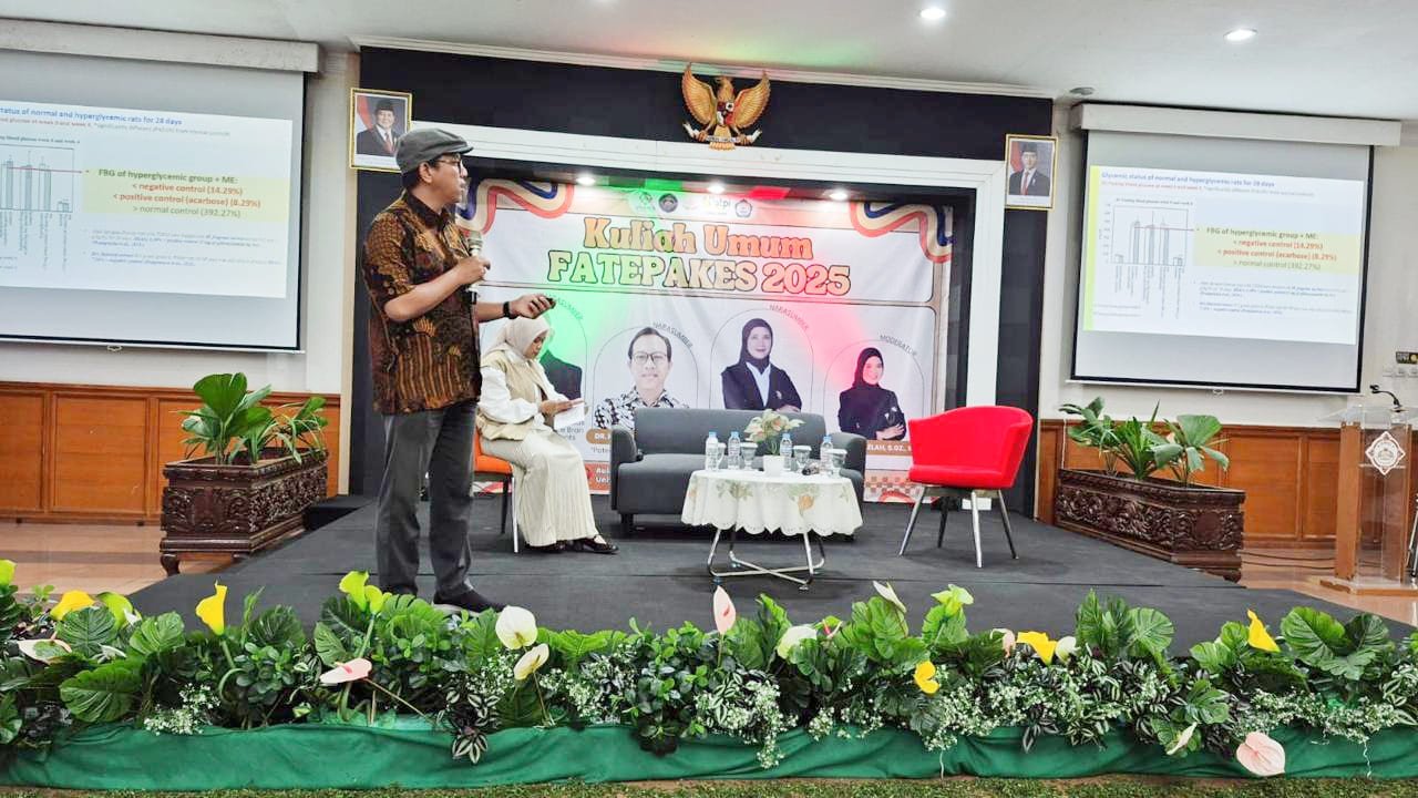 Dr. Hasbullah, S.TP., M.Sc, Paparkan Potensi Antidiabetik Fuli Pala di Forum Nasional