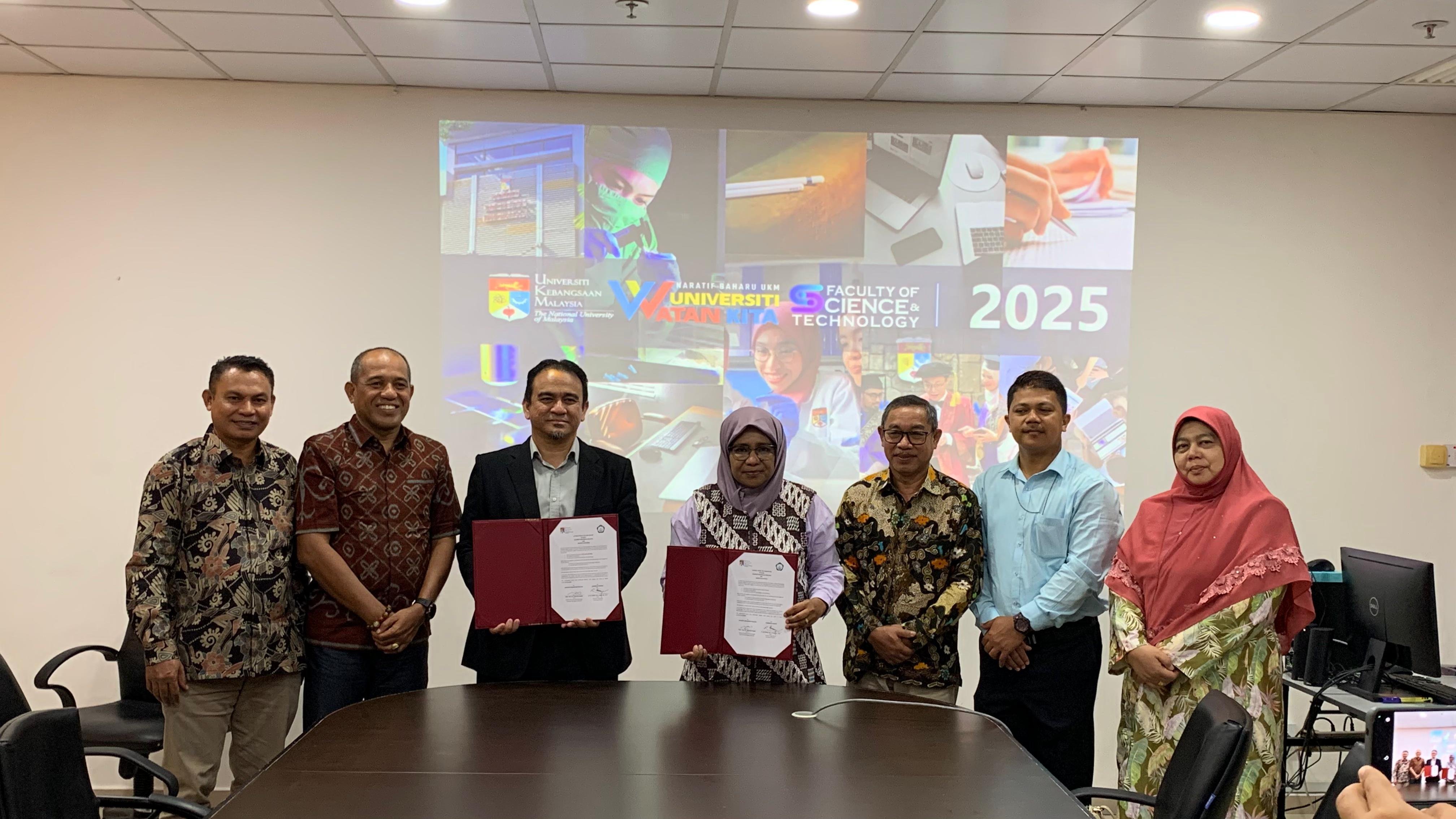 Fakultas Pertanian Unkhair dan Universiti Kebangsaan Malaysia Sepakati Kerja Sama Akademik dan Riset Internasional