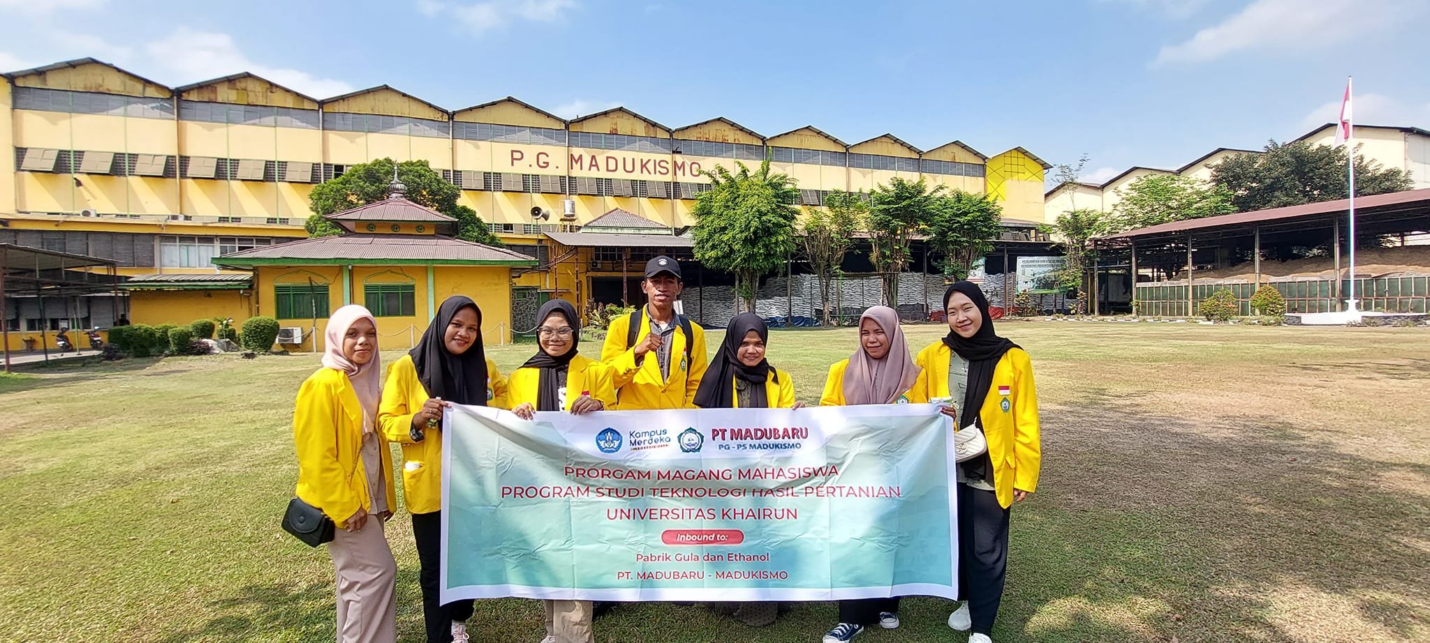 Prodi THP Unkhair Laksanakan Magang MBKM Mahasiswa di PT PG Madukismo Yogyakarta
