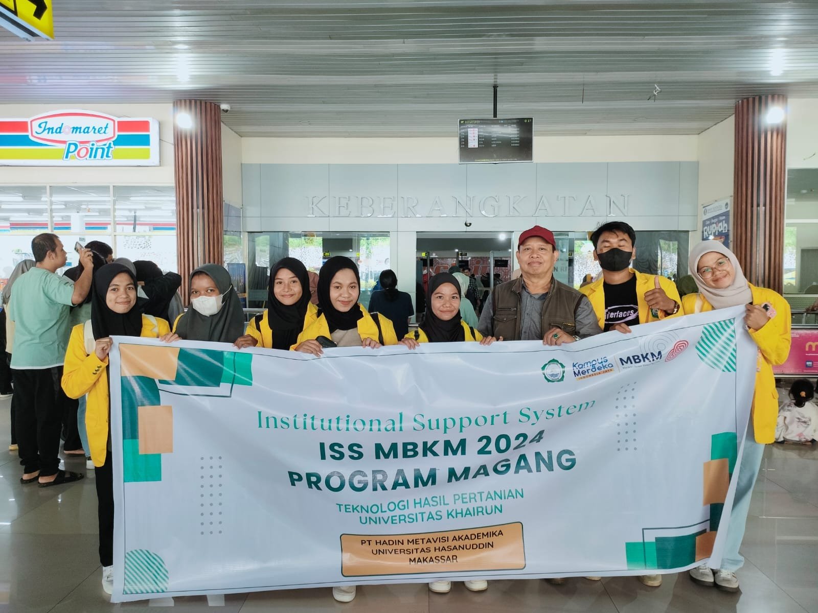 Mahasiswa THP Magang Industri melalui Program ISS-MBKM 2024 di PT HADIN, Sulawesi Selatan