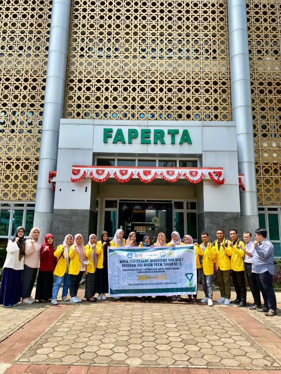 Mahasiswa THP Ikuti Program Pertukaran Pelajar ISS-MBKM di Universitas Sultan Ageng Tirtayasa, Banten